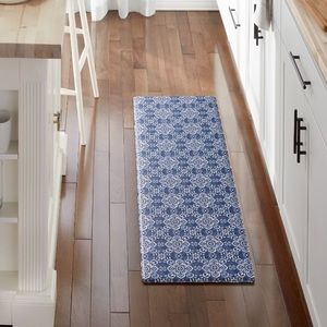 Better Homes & Garden Azmi Kitchen Mat, Blue, 20"W x 60"L, 1 Piece